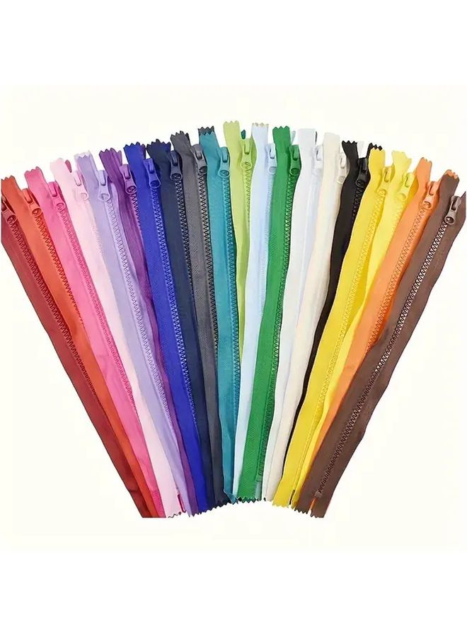 5.9 Inch Pink Resin Closed End Zipper Strips For Bags DIY Supplies - Image 3